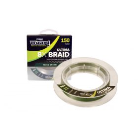   Wizard Ultima 8X Braid Mosgroen 0,14mm 150m Gevlochten Hoofdlijn