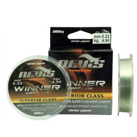 Nevis Winner 200m 0.20mm Monofil hoofdlijn-Transparant