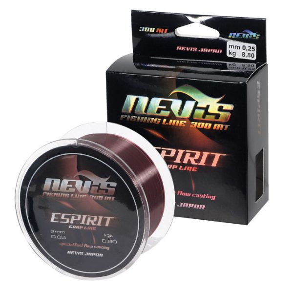 Nevis Espirit 150m 0.40mm Monofilament hoofdlijn-Bordeaux
