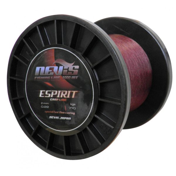 Nevis Espirit 3000m 0.20mm Monofilament hoofdlijn-Bordeaux