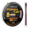 Nevis Powercat Braid Leader X8 20m 0.80mm Gevlochten onderlijn-Bruin