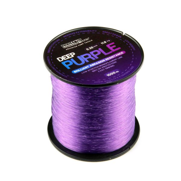 Carp Academy Deep Purple 1000m 0.28mm Monofil hoofdlijn - Paars