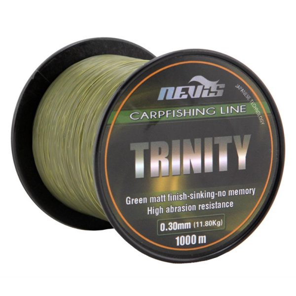 Nevis Trinity 1000m 0.30mm Monofilament hoofdlijn-Groen
