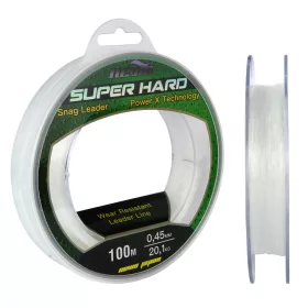   Nevis Super Hard Snag Leader 100m 0.40mm Voorslaglijn-Transparant
