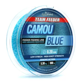   Haldorádó By Döme TF Camou Blauw 300m 0.25mm Monofil hoofdlijn-Camou blauw