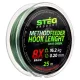 Stég Stég Method Feeder onderlijn 0.18mm 25m Gevlochten onderlijn-Donkergroen