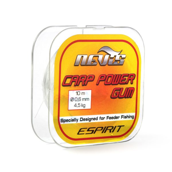 Nevis Power Transparant Elastiek 10m 1,0mm