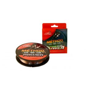   Carp Expert Power Method Feeder Bruin 200m 0.18mm Monofil Hoofdlijn