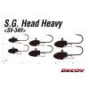 Decoy SV-34H S.G. Head Heavy #10/0 100gr Jig Fej 2db