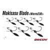 Decoy Worm 230G Makisagu Blade Gold #3/0 3,5gr Súlyozott Offset Horog 1db