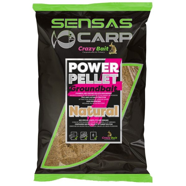 Sensas VK Power Pellet Plus Natuurlijk Voer 2kg