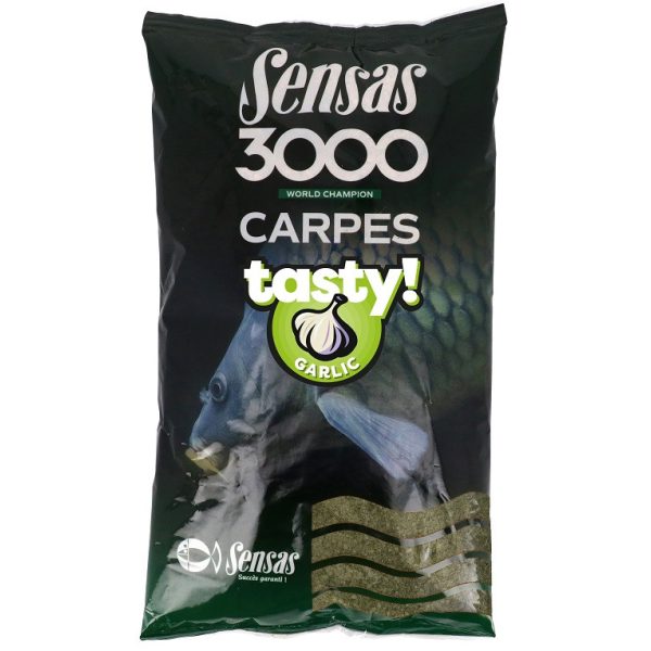 Sensas 3000 Karper Lekker Knoflook Voer 1kg