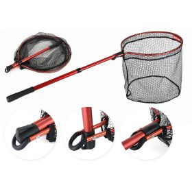   ReivaPredator Schepnet 135cm 50x45 Schepnetsteel met net Werpschepnet