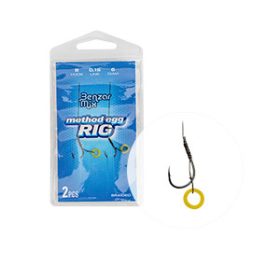   Benzar Mix BENZÁR BRAIDED METHOD EGG RIG 8 Voorgeknoopte haak