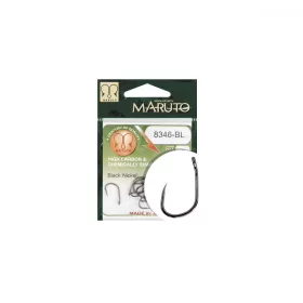   Maruto Haak 8346Bl T.D.E.10° Weerhaakloos Hc Gesmeed Zwart Nikkel 12