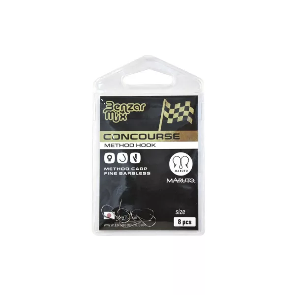 Benzár Concourse Method Carp Fine Barbless Haak 18