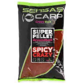 Sensas Super Pellet Pittig Gek Voer 1kg
