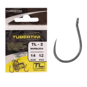 Tubertini TL-2 Baardloze, 10 Karperhaak 12st