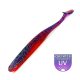 DS Alburnus FAT 10,16cm Vuur-violet 4 stuks/verpakking plastic kunstaas