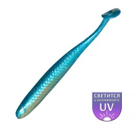   DS Alburnus FAT 10,16cm Aquamarine 4db/csomag plastic kunstaas