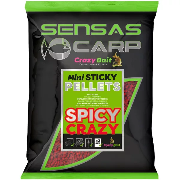 Sensas Pellet Mini Sticky Spicy Voerpellet 700gr
