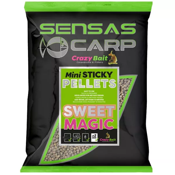 Sensas Pellet Mini Sticky Sweet Magic Voerpellet 700gr