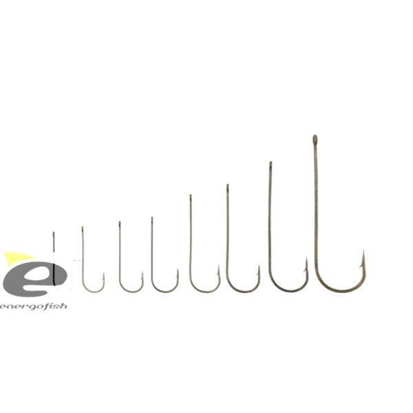 EnergoTeam Aberdeen Jig Bz Ooghaak met weerhaak 10/0 Spin-offset Haak