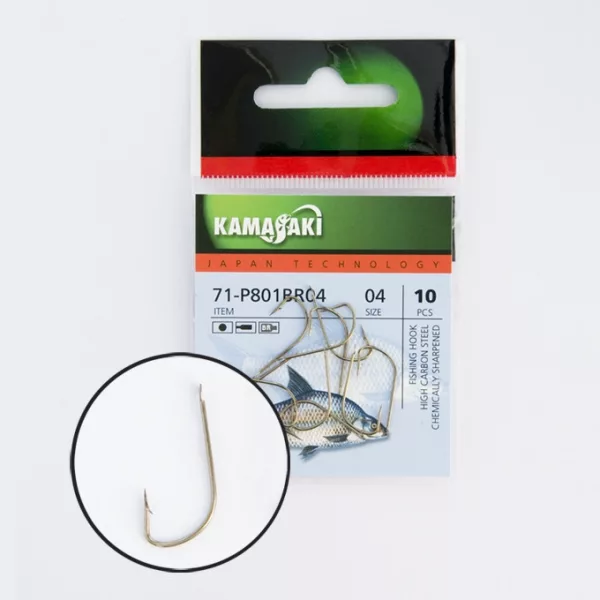 Kamasaki Koolstof Haak P801Br Nr 04 Verpakt