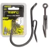 Black Cat Ghost Rig Haak Dg Dg Coating #6/0 5 Stuks/Verpakking