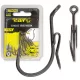 Black Cat Ghost Rig Haak Dg Dg Coating #6/0 5 Stuks/Verpakking