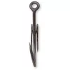 Black Cat Ghost Rig Haak Dg Dg Coating #6/0 5 Stuks/Verpakking