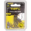 Black Cat Ghost Rig Haak Dg Dg Coating #6/0 5 Stuks/Verpakking