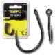 Black Cat Cat Hooker Dg Dg Coating #2/0 5 stuks/verpakking