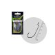 Wizard Offset Pro Met oog en weerhaak 5/0 3 stuks Offset haak voor spinvissen