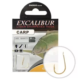 Excalibur Gebonden Haak Karper Klassiek, Goud No.14