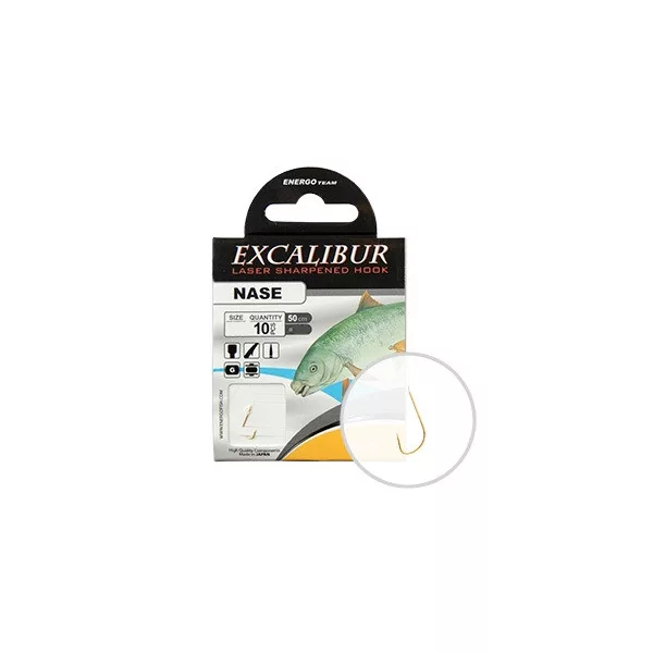 Excalibur Gebonden Haak Bolo, Goud Nr.8