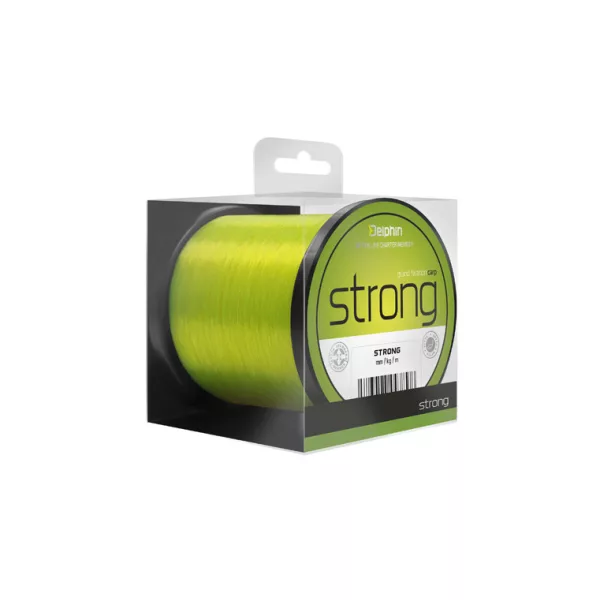 Delphin STRONG CARP 1200m/geel 0,30mm 16,9lbs
