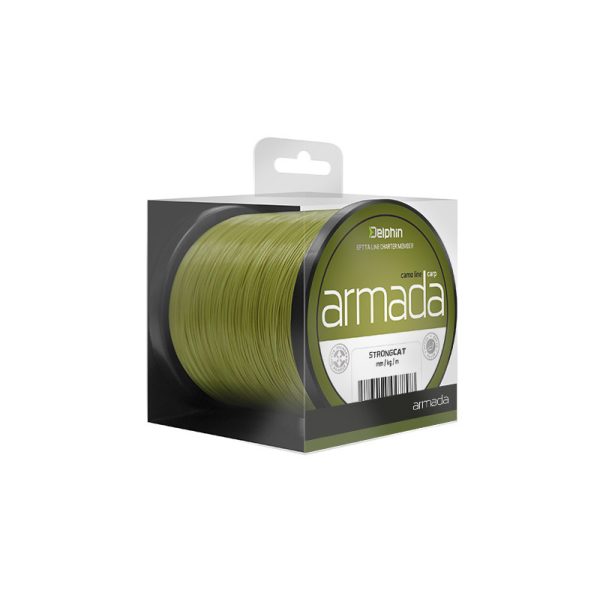 Delphin ARMADA CARP 600m/camou 0,28mm 13lbs