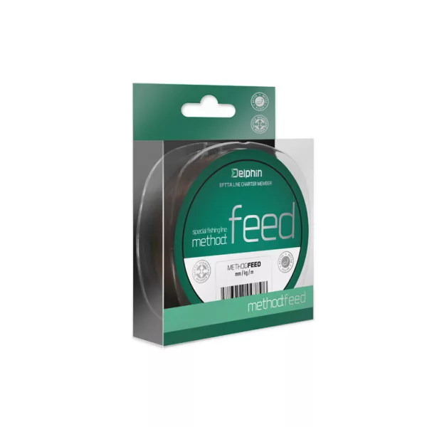Delphin METHOD FEED 200m/bruin 0,16mm 5,3lbs