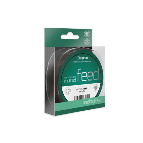 Delphin METHOD FEED 200m/bruin 0,18mm 6,6lbs