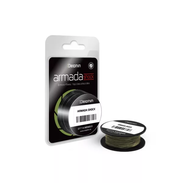 Delphin ARMADA SHOCK groen 40m 0,30mm 68lbs