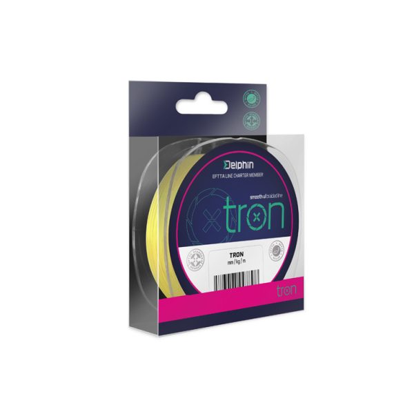 Delphin TRON fluo geel / 130m 0,05mm 5lbs