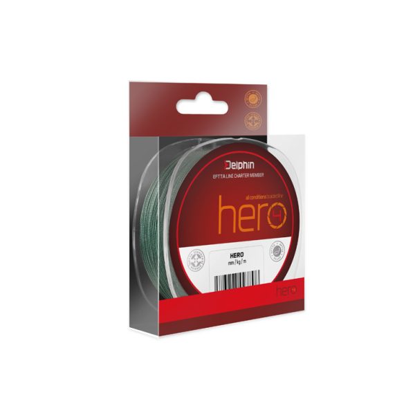 Delphin HERO groen 117m 0,12mm 18lbs
