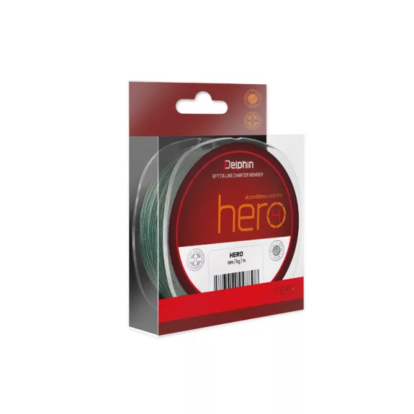 Delphin HERO groen 117m 0,18mm 27lbs