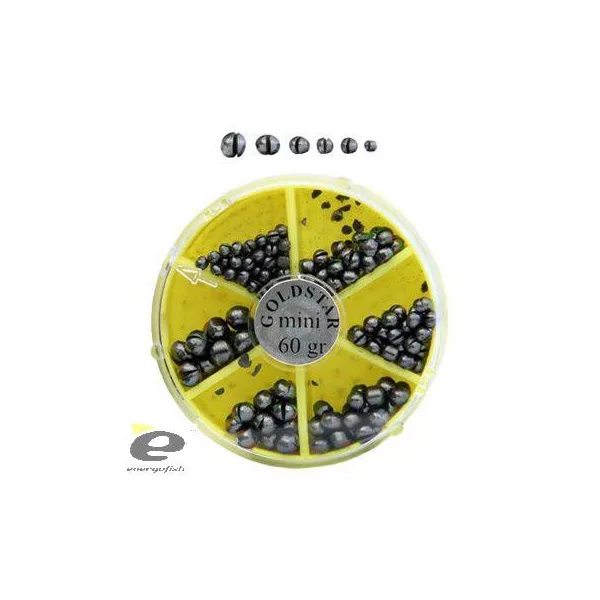 Kamasaki Hagelood Mini Loodset 60gr