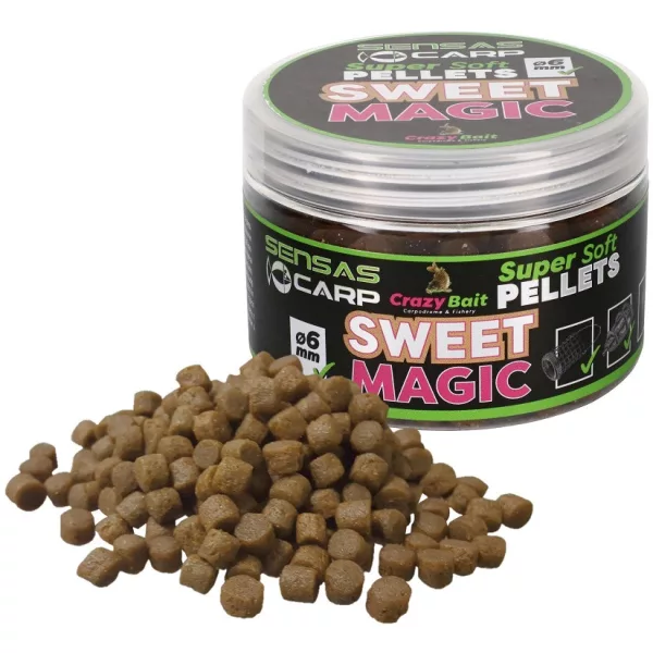 Sensas Super Soft Sweet Magic 4mm Haakpellet 60gr