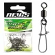 Nevis Cilindrische Wartel met Clip 4 10 st.