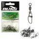 Nevis Cilindrische Wartel met Clip 8 10 st.