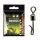 Carp Academy Cilindrische Wartel + Clip 10 stuks