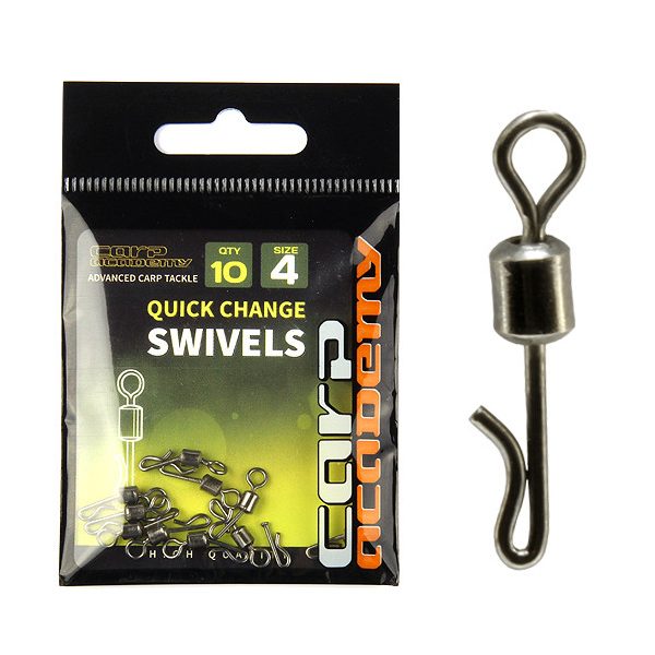 Carp Academy Cilindrische Wartel + Clip 10 stuks